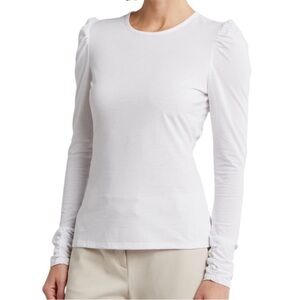 Rebecca Taylor puffed long sleeve tee, size M, NWOT